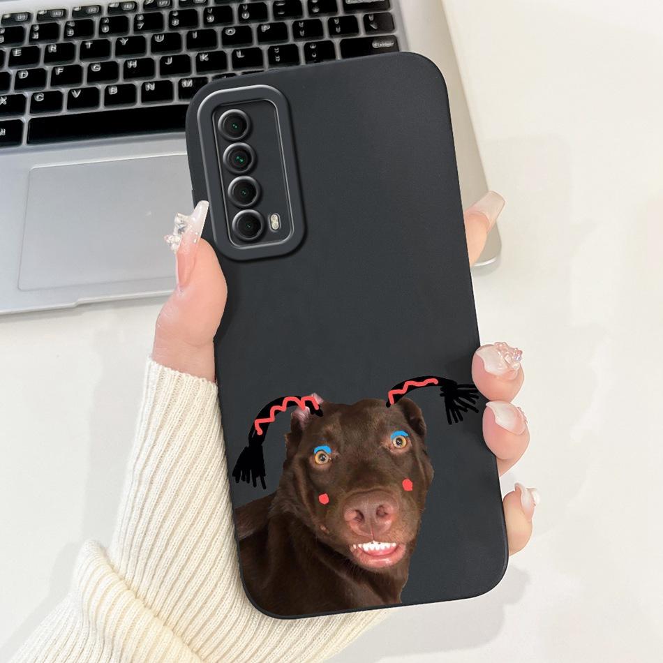 For Huawei P Smart 2021 Case Huawei Y7A PPA-LX3 PPA-LX1 PPA-LX2 Elegant Printing Soft Silicone Shockproof Phone Cases