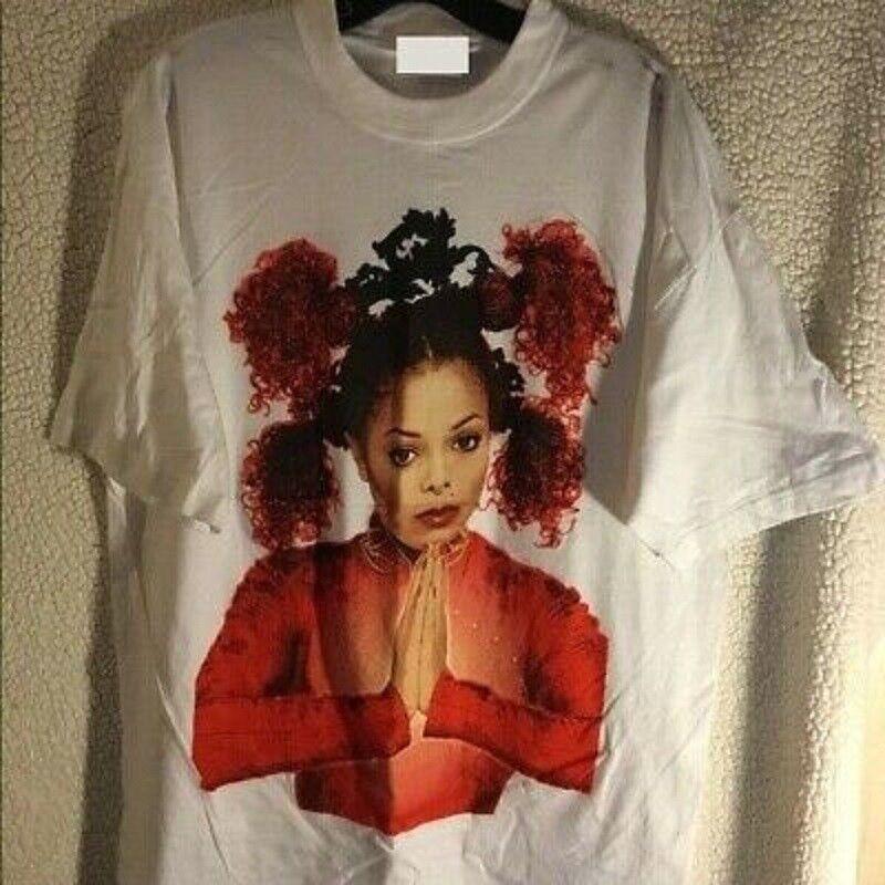 Janet Jackson The Velvet Rope World Tour 1998 Rare T shirt Reprint Unisex T-Shirt S
