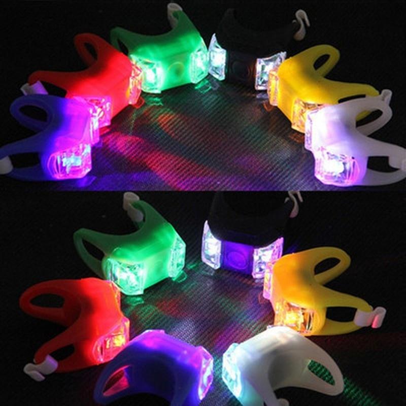 1pc Bike Cycling Bicycle LED Flashlight Front HEAD LIGHT Torch Larm