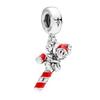 Christmas Series Alloy Santa Claus Beads For DIY pulsera Bracelet necklace accessories Women Fine Jewelry Gifts