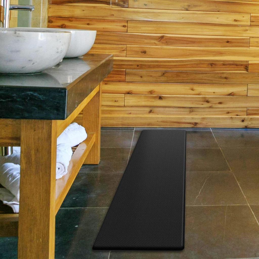 Badematte, saugfähig, bequem, rutschfest, Toilettenvorleger, weicher Teppichboden für Badezimmertoilette