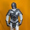Steel Armor Set Full-Body Knight Cuirass, Pauldrons, Bracers Greaves for LARP, Cosplay Collectors