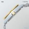 CREPHA Men’s Analog Wristwatch Waterproof Metal Band SV-AM269-CHT Gold
