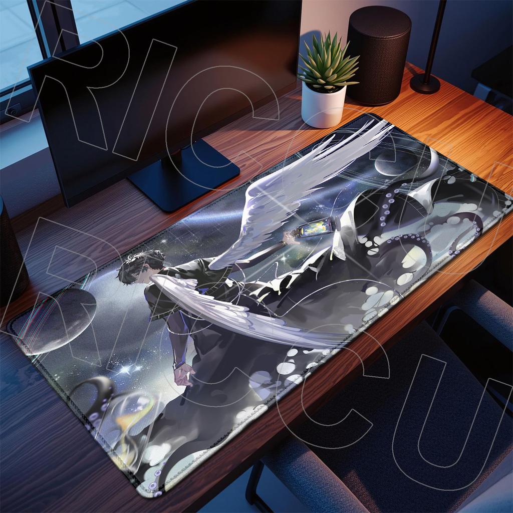 XXL 40x90cm Mousepad Lord of the Mysteries Accessori per PC da Gioco Tastiera Anime Popolare Stampa HD Tappetino da Scrivania Mousepad Espansione