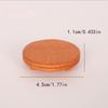 2pcs Miniature Dollhouse Table 1:12 Scale Wooden Furniture Round Side Tea Table Model for Dollhouse Acessories Coffe Tables