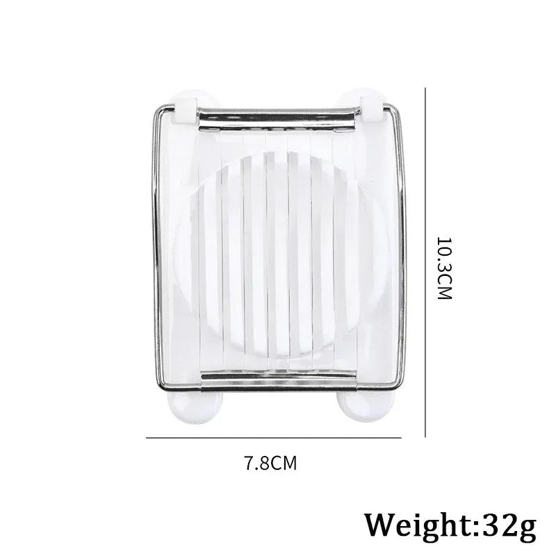 

Кухонные принадлежности Яйцерезка из нержавеющей стали Измельчитель для фруктового салата Яйцерезка Инструменты для яиц Кухонные принадлежности Открывалка для яиц Курица