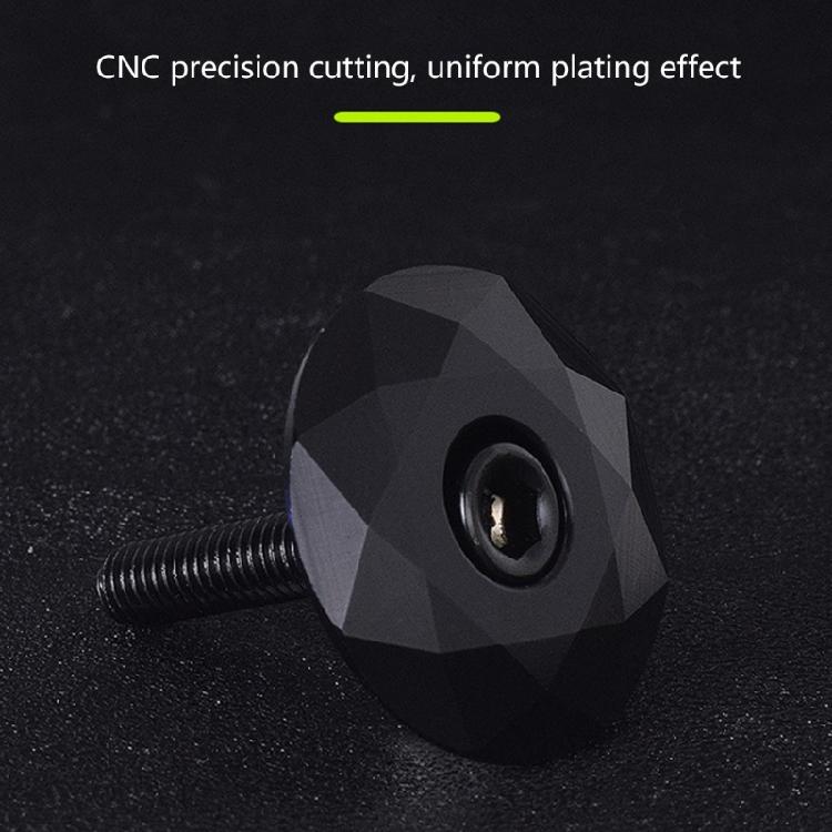 Aluminum Alloys Cycling Headset Cover Bicycles Headset Top Carbon Fiber Cap Bike Stem Top Cover Cycling Accessories