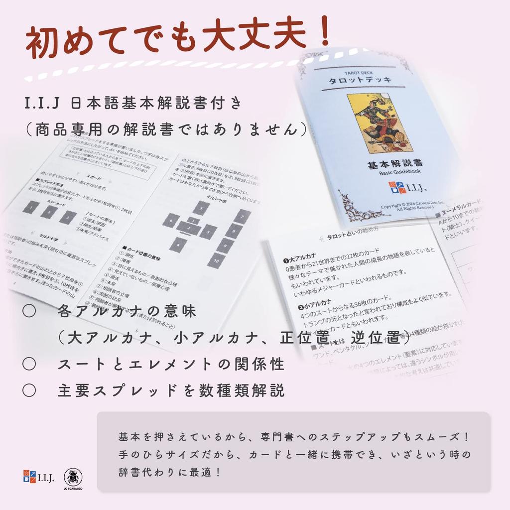 Nicoletta Ceccoli Tarot 78 Miniature Tarot Includes Japanese Authentic Product I.I.J. Mini, Cards, Size, Reading, Instructions,