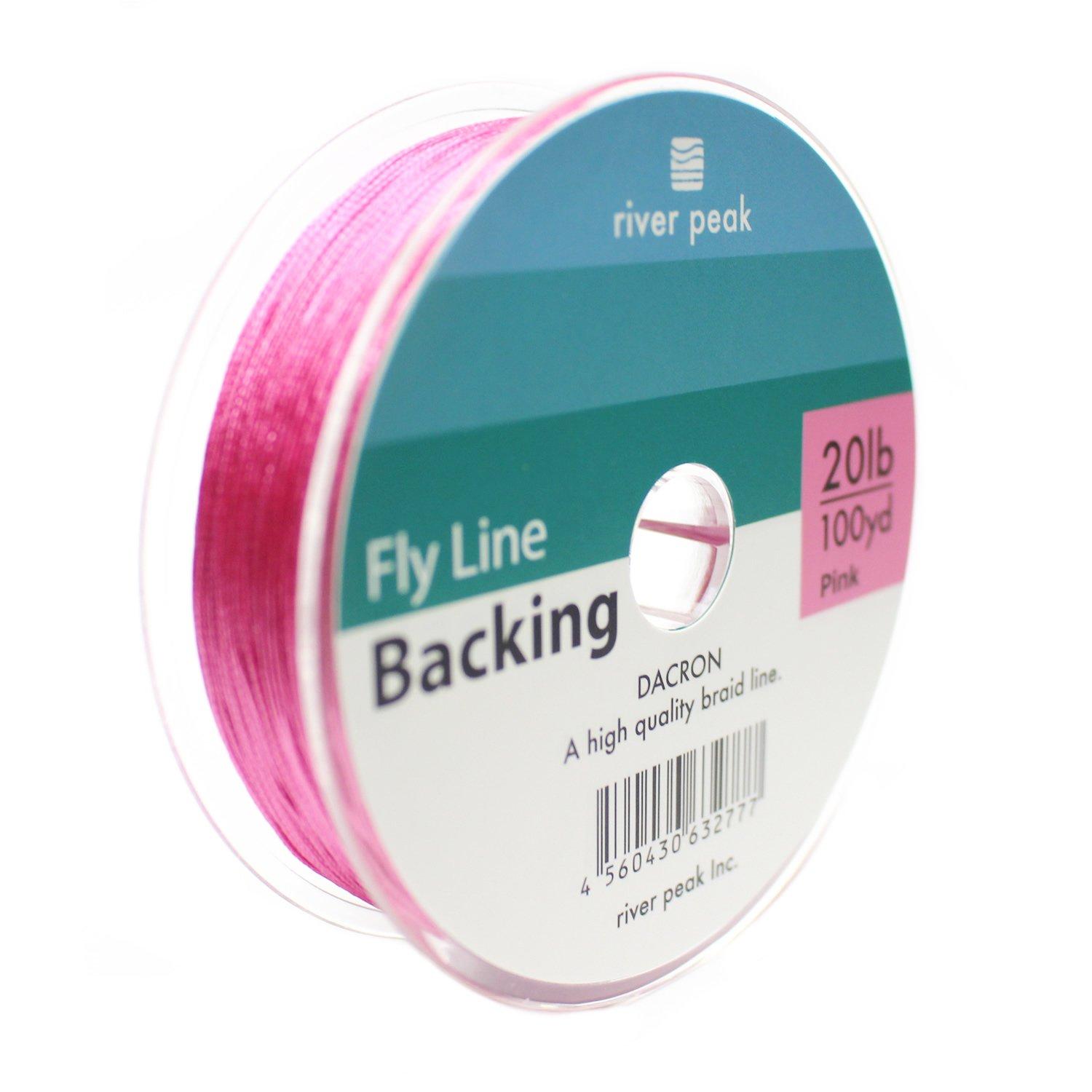 

River Peak Dacron Backing Line, 100 yards (Pink, 20lb)