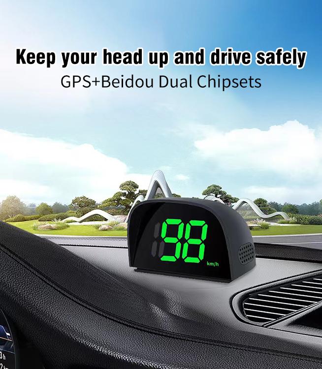 2024 Car Digital GPS Speedometer Car HUD Heads Up Display with Speed,,Mph/Kmh,USB Plug and Play for All Car