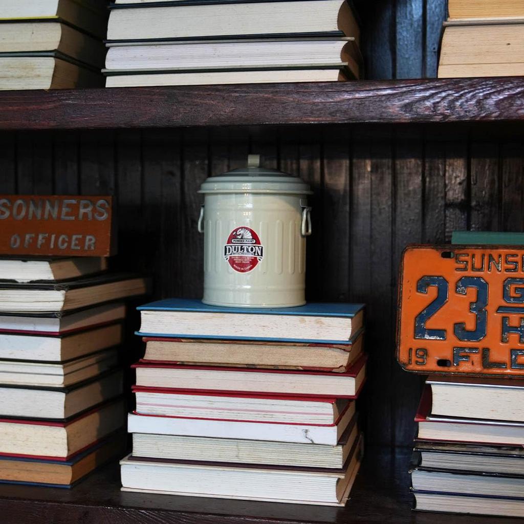 Dalton Baby Garbage Can 1L Ivory I Want To Use Something That I Think Is Clean When Putting Garbage Tabletop Trash Can with Lid Tin Can Height 155mm