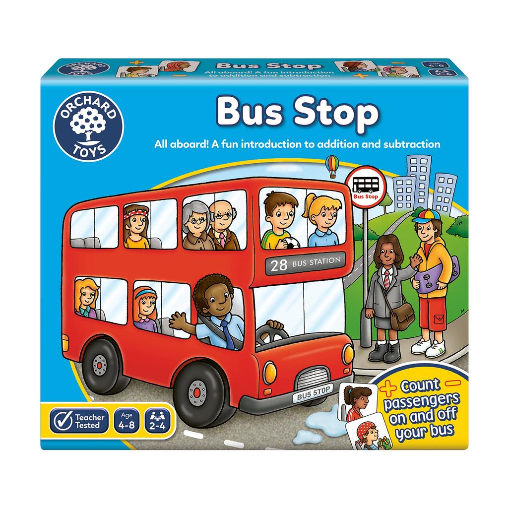Orchard Toys Bornelund Orchard Toys Bus Stop Game Around 4 Years Old OC032 (ORCHARD TOYS)