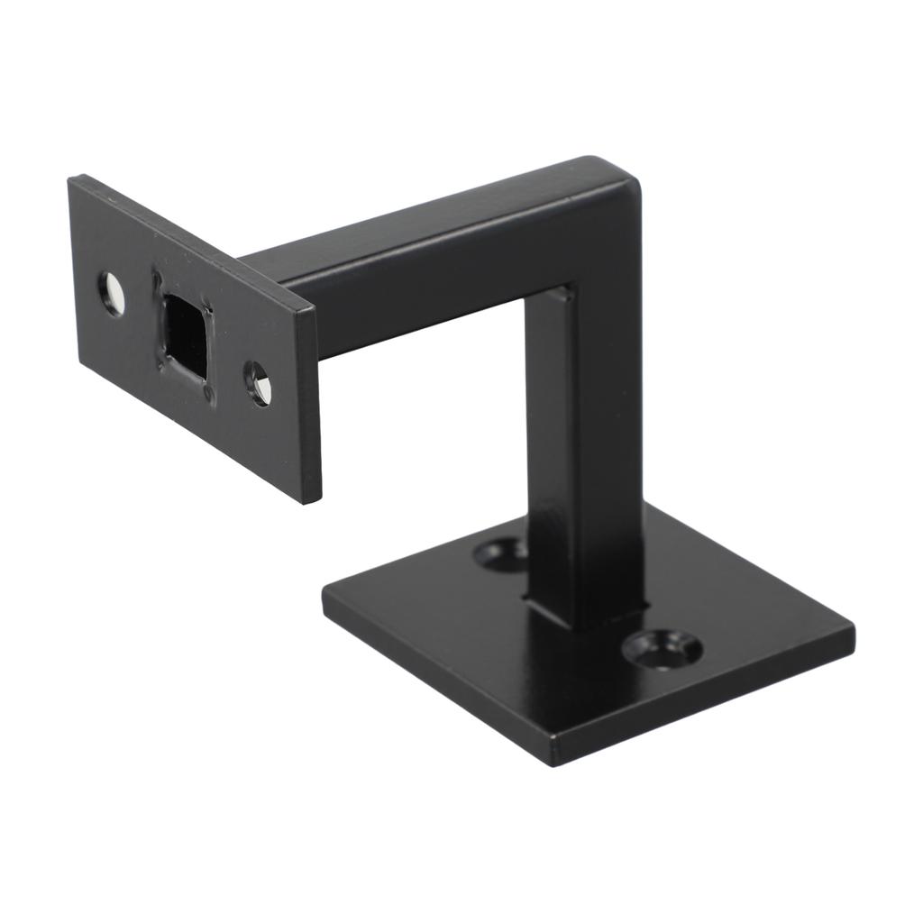 Hand Rail Support Black Handrail Bracket Home Decoration 2.6 Inches In Height Easy Installation Elegant Aesthetic