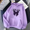 Fashion Women's Casual Long Sleeve Hooded Printed Ladies Sweatshirt Tops
