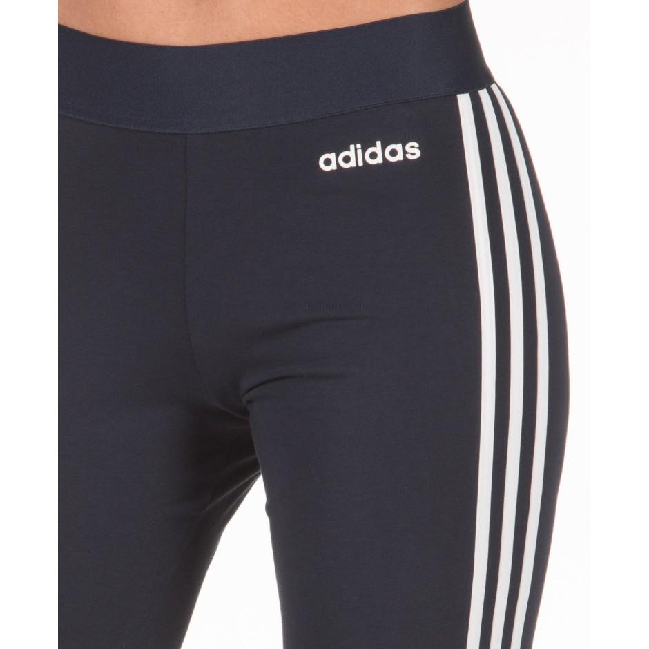 Adidas Essentials 3-Stripes High-Waisted Slim Fit Casual Tights Women Tights Blue DU0681