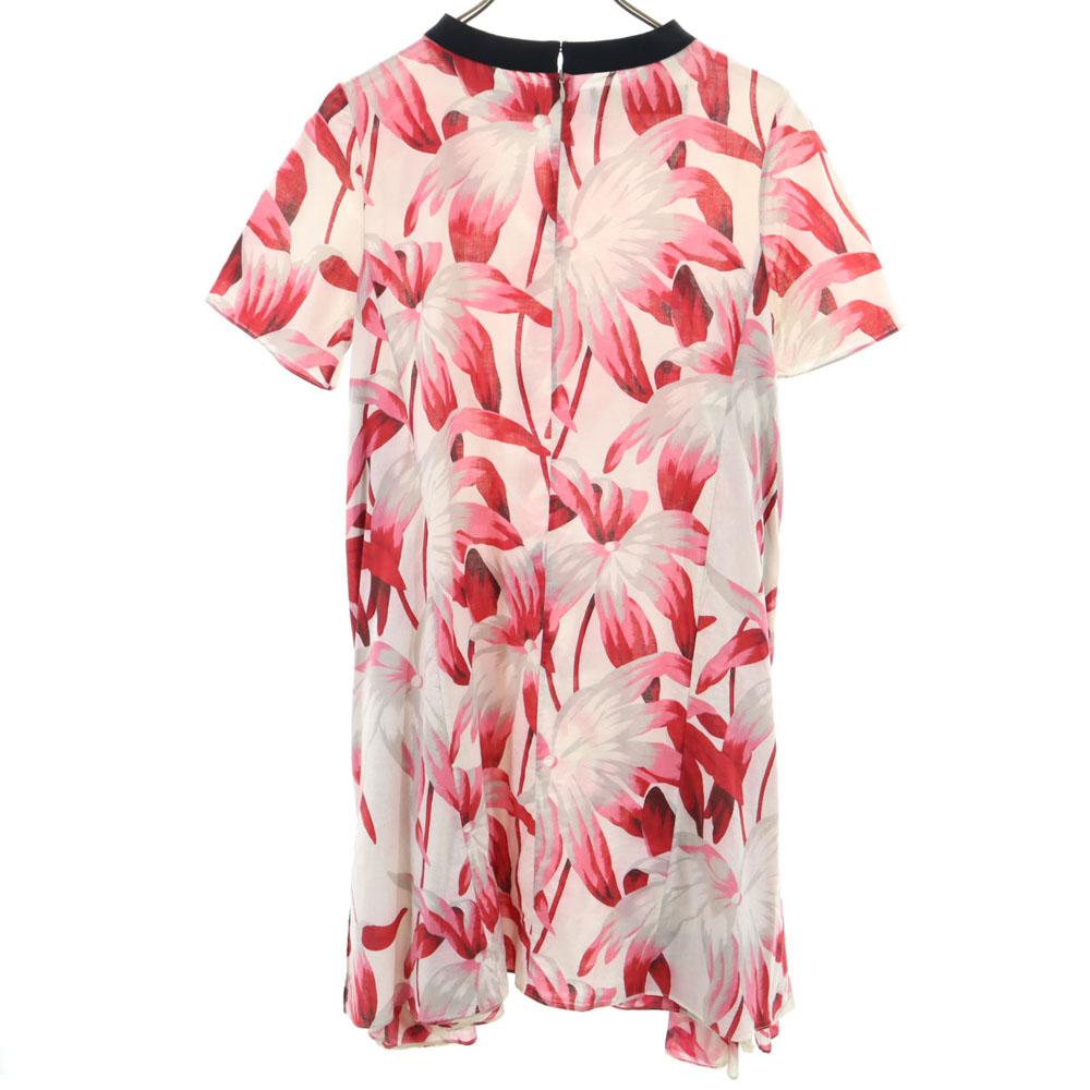 Marni Short Sleeve Long Dress 40 Pink Women Used