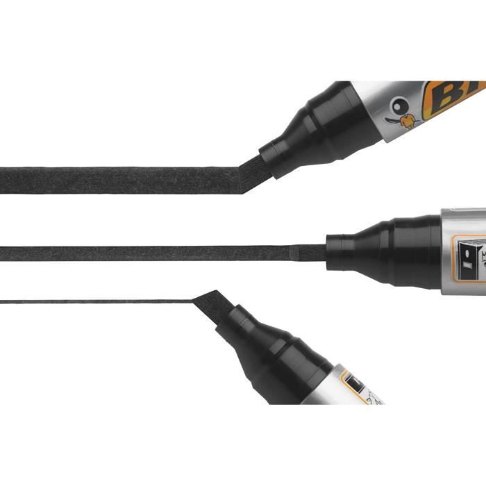 BIC® - Boîte Marqueurs BIC® Marking® 2300 X 12 - Encre Noire