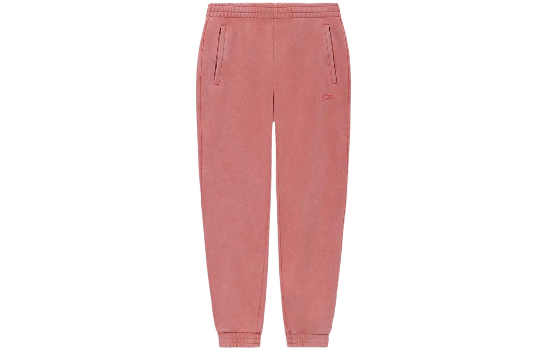 Li Ning Knitted Sweatpants Men s Vermilion AKLS057-3 L