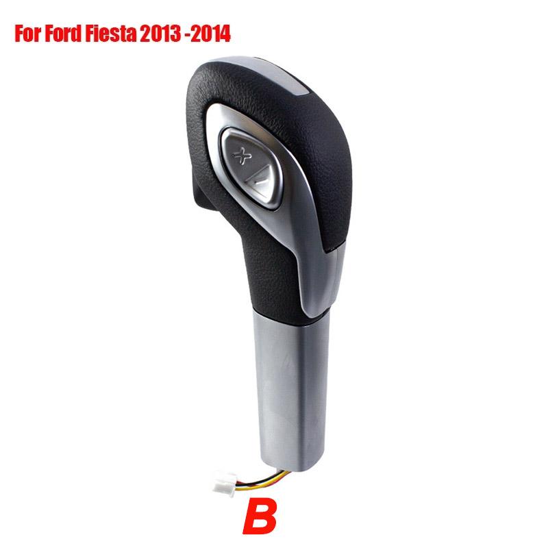 Car Automatic Gear Shift Knob Shifter Lever Head for Ford Focus 2014-18 Kuga 2013-16 Mondeo 13-18 Ecosport 13-19 Fiesta 2013-14