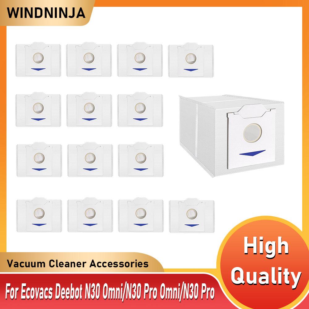 Dust Bags Replacement For Ecovacs DEEBOT N30 Pro N30 Omni N30 Pro Omni Sweeping Robot Vacuum Cleaner Dust Collection Rubbish Bag