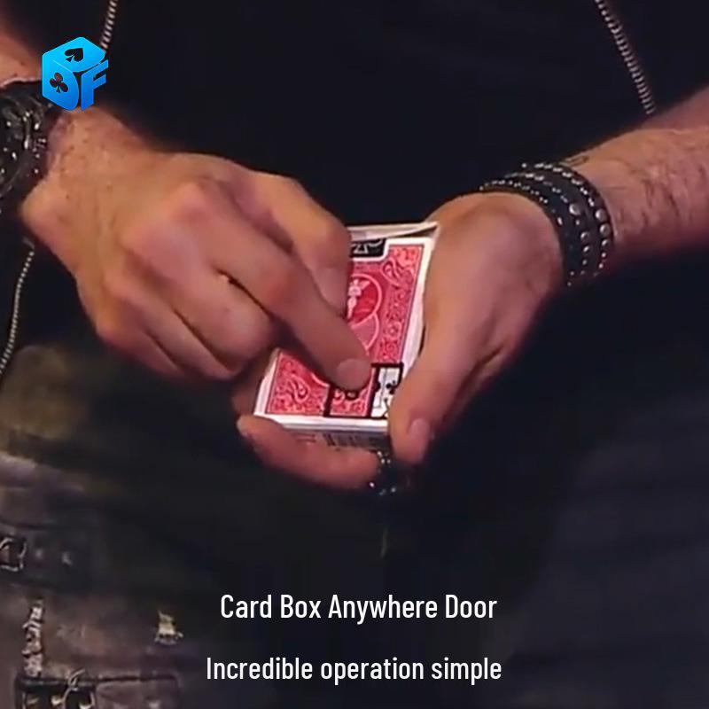 

Northern Magic Little Door Card Box: Interactive Door Visualization Magic Props