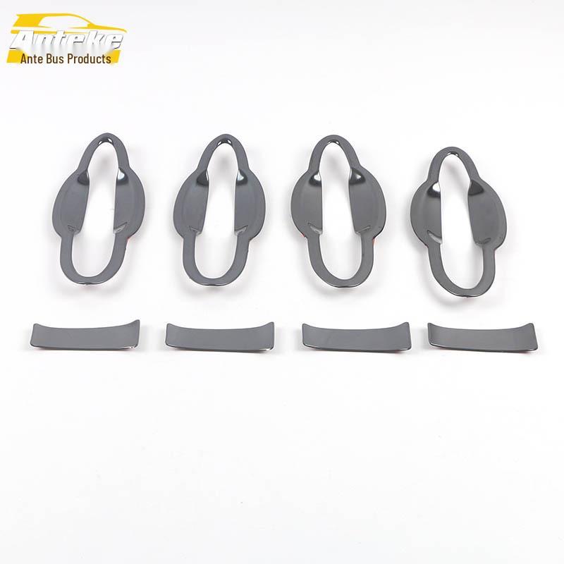 Cavalier Stainless Steel Door Bowl Protective Frame - Anti-Scratch Car Accessory