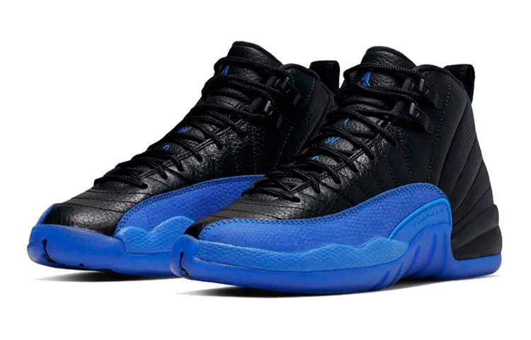Jordan 12 Retro Schwarz Game Royal GS 153265-014