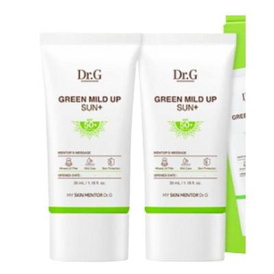 Green Mild Up Sun+ SPF50+ PA++++ Crema Solare Mineral Tone-Up 35ml x2