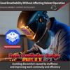 2026 New 2Pcs Welding Helmet Cover, Helmet Extended Cover with Presses Fit Seal for Neck Protection Fits Most Welding Helmets