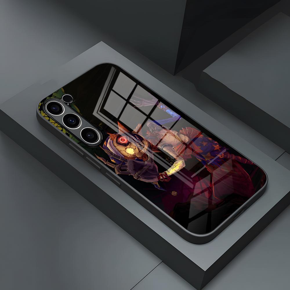 FNAF Sundrop Phone Case For S24 Ultra Samsung S23 Fe S22 S20 S21 Plus Galaxy A54 A34 A24 A53 Note 20 Glass Cover
