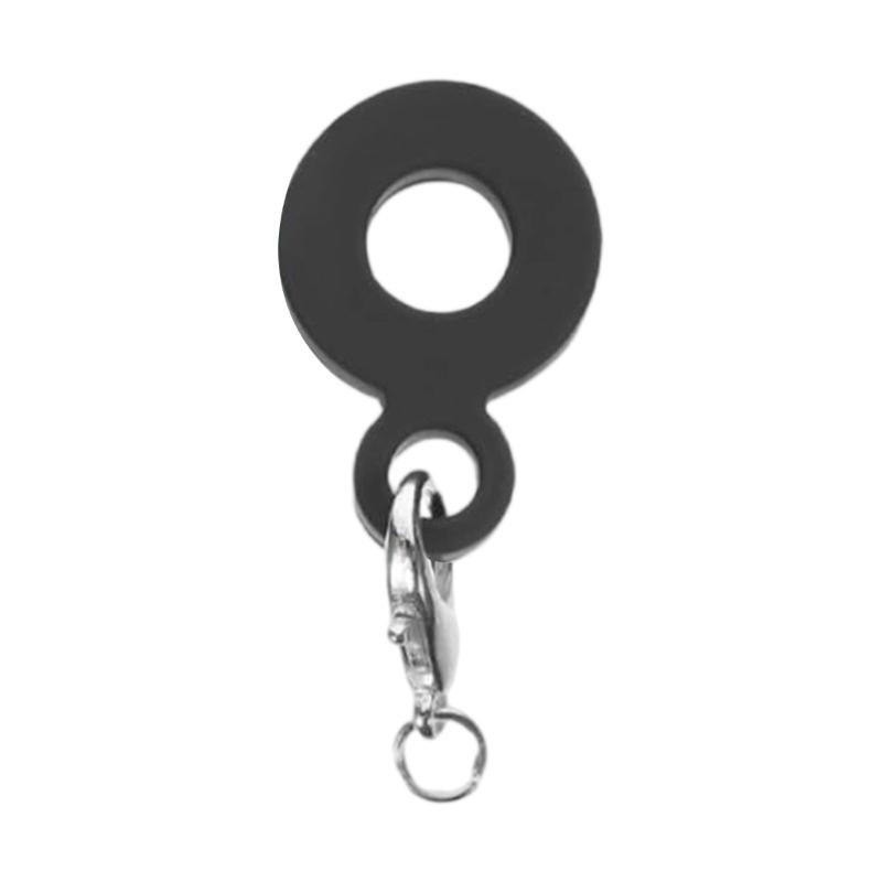 Hanging Straw Charm Silicone Cup Pendant Keychain Accessory Reusable Drinkware Charm Silicone Texture for Beverage
