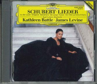 

CD KATHLEEN BATTLE - Schubert Lieder F32G20259 DEUTSCHE GRAMMO Japan Classical Used