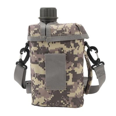 Insulated Water Bottle Portable 2L Large Capacity Outdoor Water Flask Jug for Riding Hiking Type 1