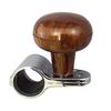 Tsuchiya Yac Car Accessories Handle Spinner, 2 Wood, Compatible with 28-34mm Handlebars, TS-212