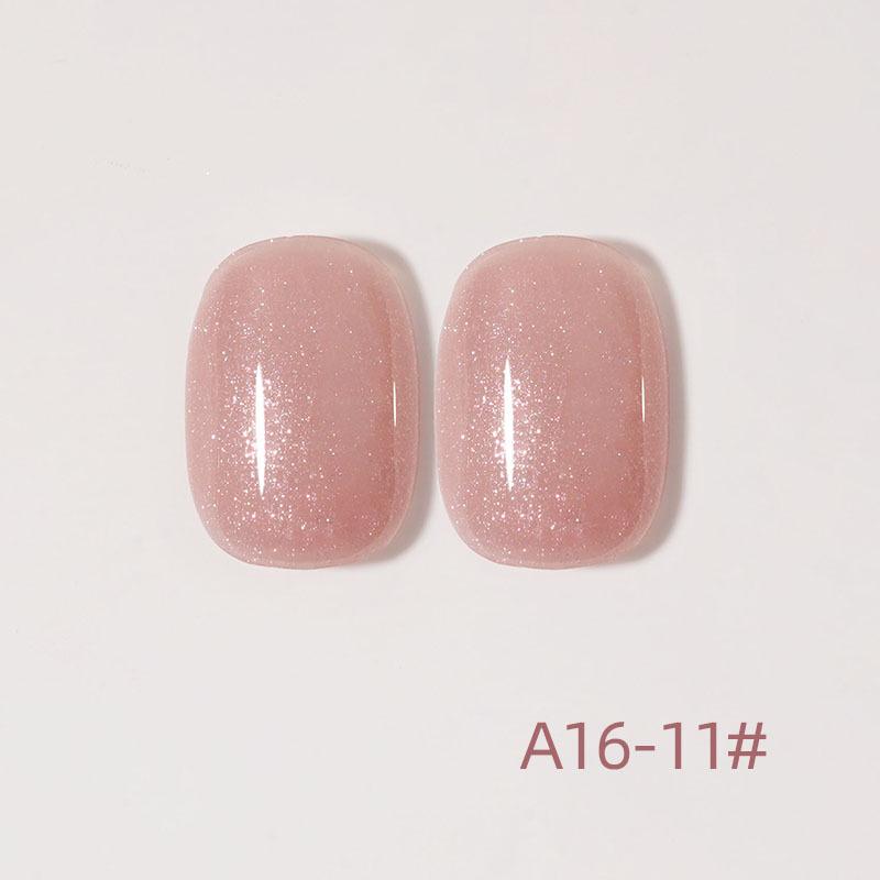 Versatile Pearlescent Iridescent Glitter Gel Polish 2024 - High-Density Flash Nail Art UV Gel