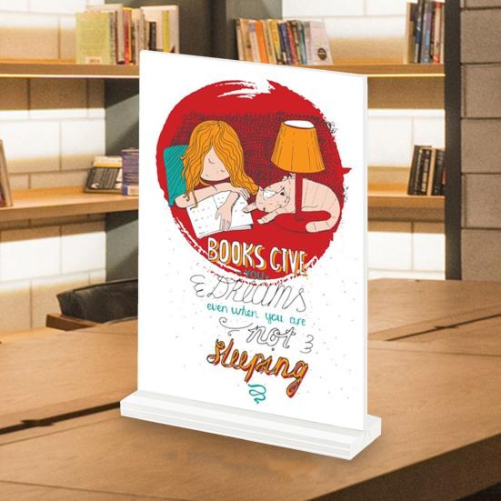 Suport pentru semne acrilice, 3 buc