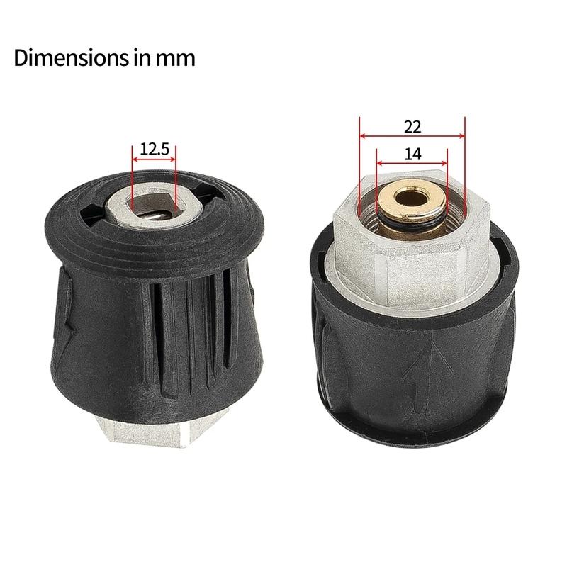 M22 High Pressure Washer Hose Connector Converter Power Washer Water Gun Conversion Interface For Bosch Karcher Lavor Nilfisk