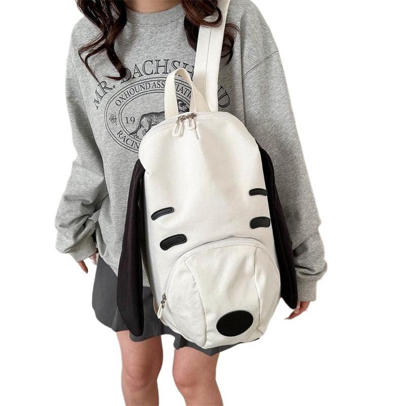 Newcity Korean Style Cartoon Canvas Backpack