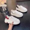 Little white shoes women's autumn versatile thick-soled small height-increasing shoes sports and leisure muffin board shoes