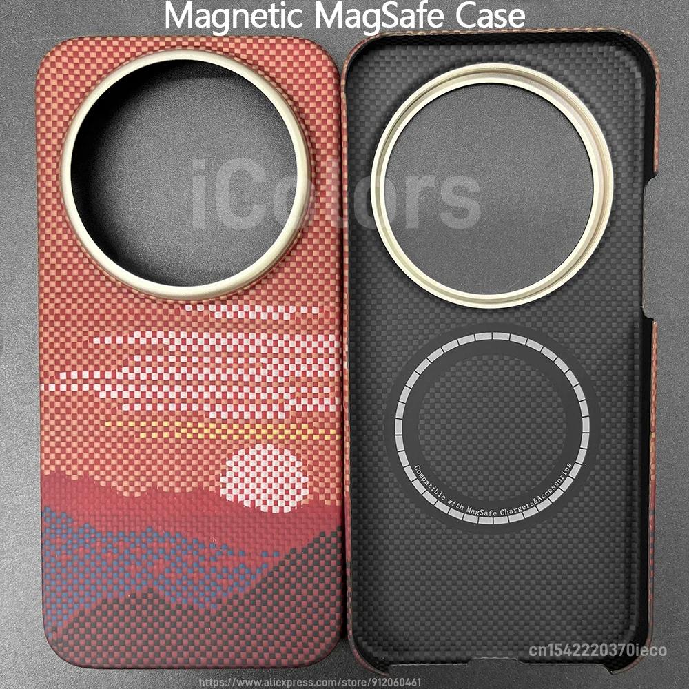 For Xiaomi 17 Ultra Magnetic MagSafe Case Aramid Carbon Fiber Case Ultra Thin Lightweight Armor Protective Cover