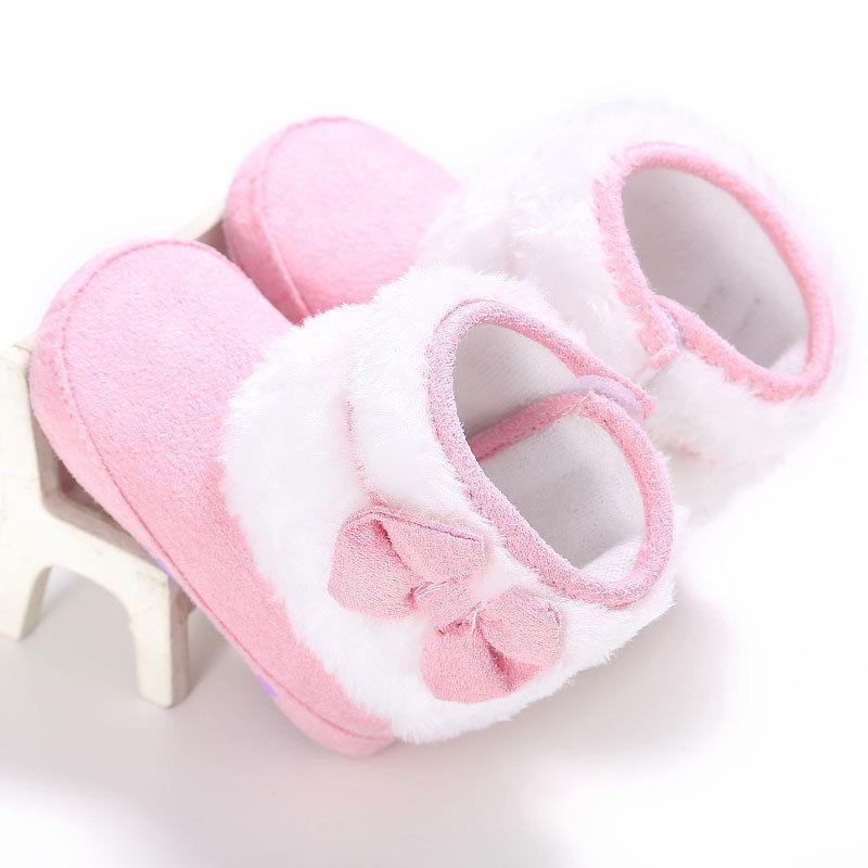 

Premium Quality Baby Girl Boy Snow Boots Winter Booties For Infant Toddler 0-18m 13(12-18 Months) рожевий