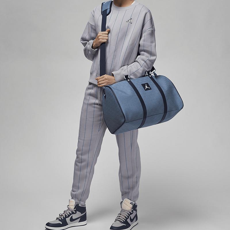 New Jordan Polyester Crossbody Bag, Shoulder Bag, Handbag Regular Men's Blue MA0759-M0S