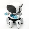 Dancing Six-Claw Fish Robot Electronic Toy Pet Funny Walking With Music Lightd Interaction Toys For Kids Boys' Birthday Gifts
