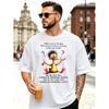 Herren T-Shirt Entenhirn Lustig Linkes Gehirn Rechtes Gehirn Enten Diagramm Druck Albernes Tier Logik Grafik für Meme Fans