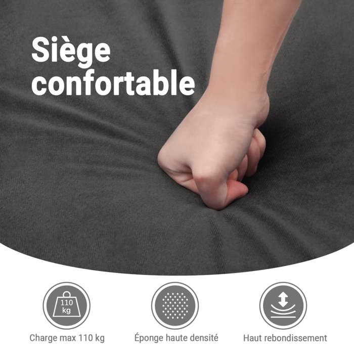 VidaXL Recliner, Relaxation Chair with Adjustable Backrest and Footrest, Living Room Seat, 3204309