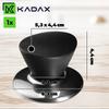 KADAX Lid Handle Knob Knobs For Pot Lid Pan Lid Black