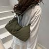 Versatile Pleated Dumpling Bag Lightweight Women's Shoulder Bag Fashion Drawstring Bag  Girls