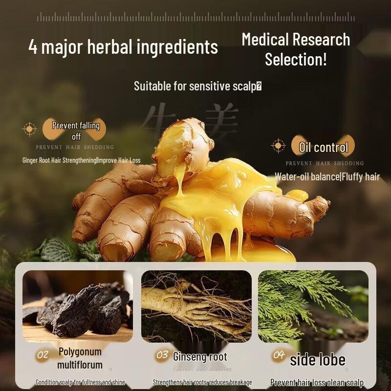 VITIS Ginger Anti-Hair Loss Strengthening Shampoo
