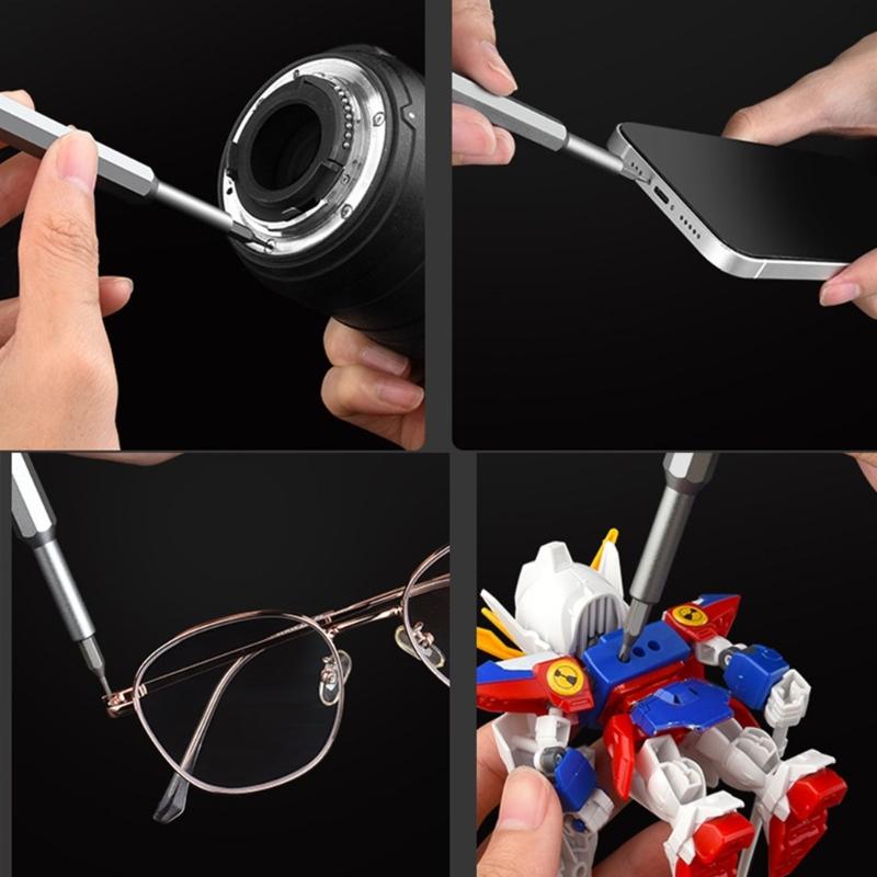 Magnetisches Miniatur-Schraubendreher-Werkzeugset Geeignet für effiziente Elektronikreparatur und -wartung Reparaturen von Kleingeräten