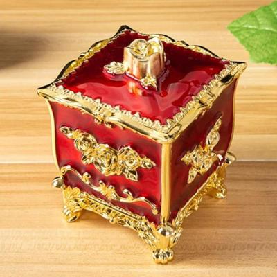 European-style Toothpick Holder for Home Living Room Luxurious Personalized Trendy Decorative Item for Hotels Ins Style